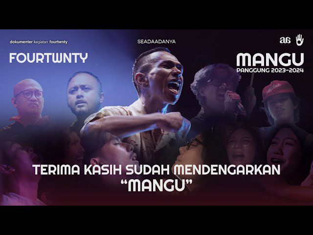 Download Lagu MP3 Fourtwnty &#8211; Fourtwnty &#8211; Mangu (Official Lyric Visualizer) Lirik &#038; Makna